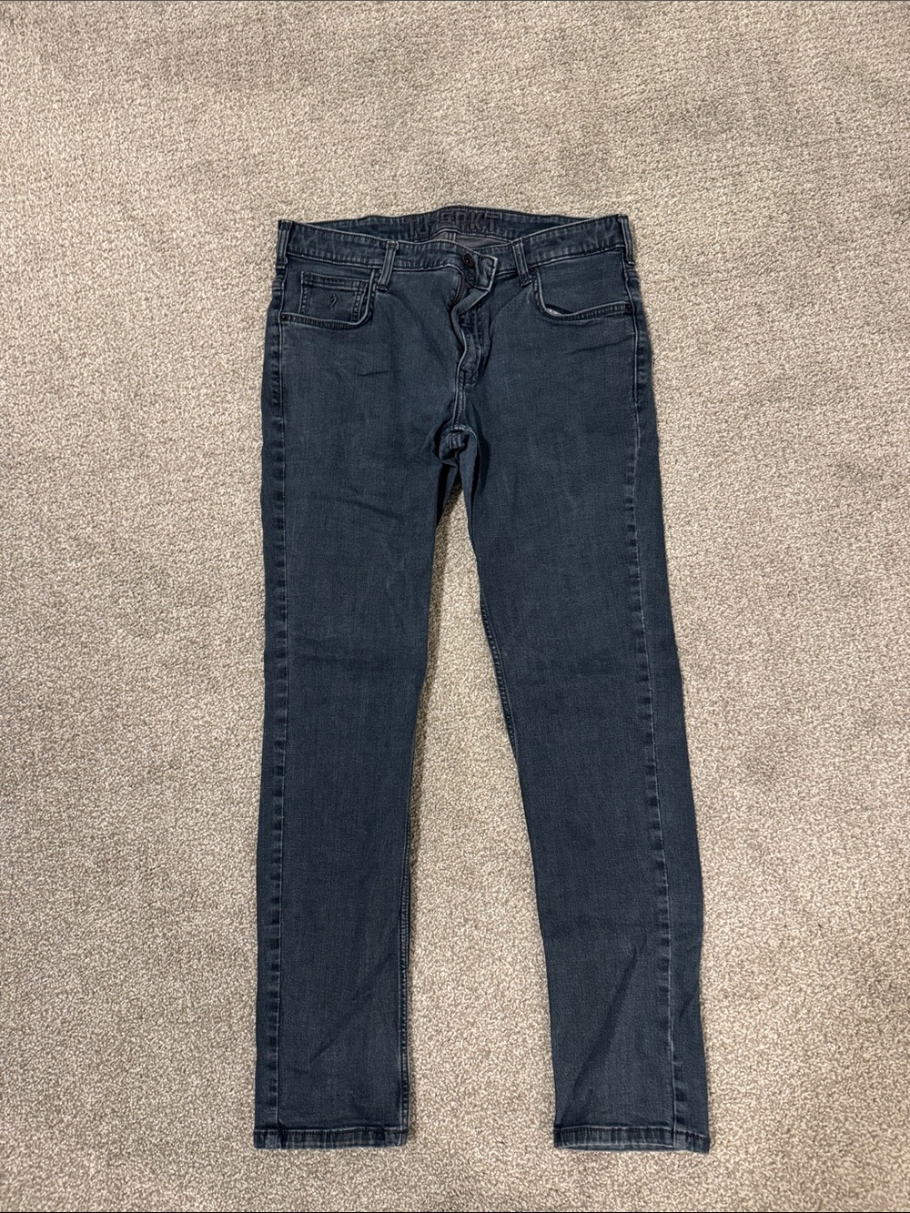 Indian Terrain Women's Dark Blue Skinny Jeans